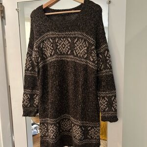 Super soft 100% alpaca Peruvian Connection dress